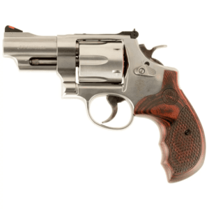 Smith & Wesson 150715 629 Deluxe Single/Double 44 Remington Magnum 3 6 rd Wood Grip Stainless Steel