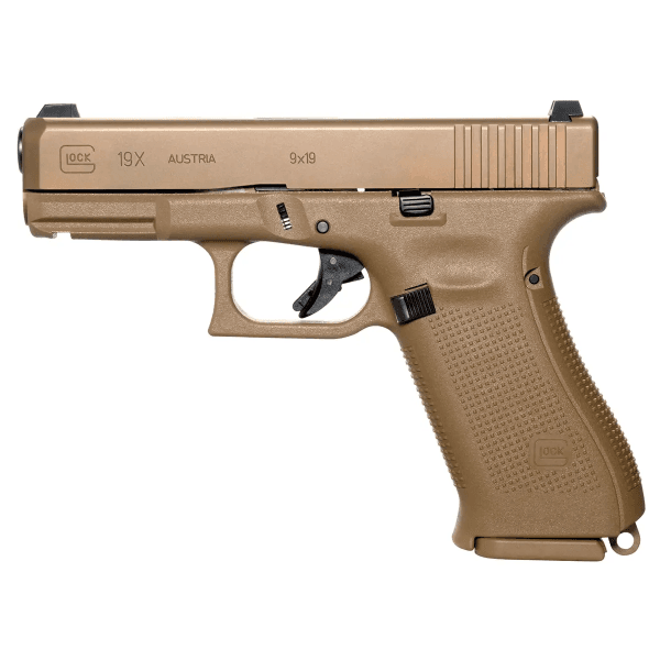 Glock UX1950703 G19X Compact 9mm Luger 17+1/19+1 4.02" Handgun