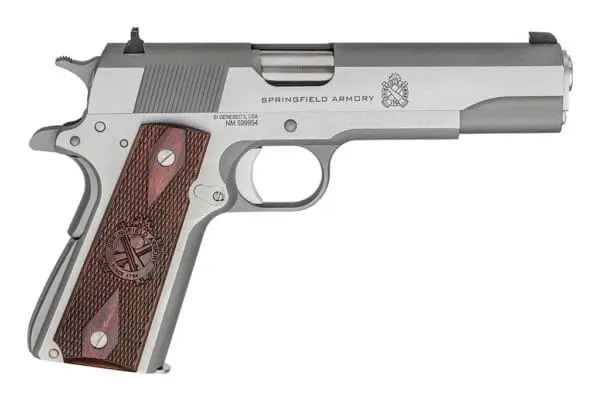 PISTOLA SPRINGFIELD 1911-A1 MIL SPEC STAINLESS - .45 ACP